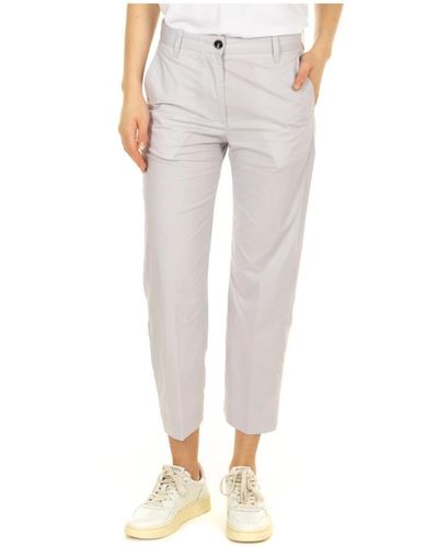 Nine:inthe:morning Cropped Trousers - Grey