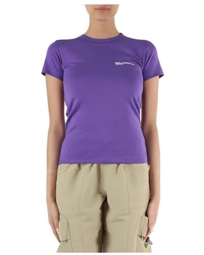 Karl Lagerfeld T-Shirts - Purple