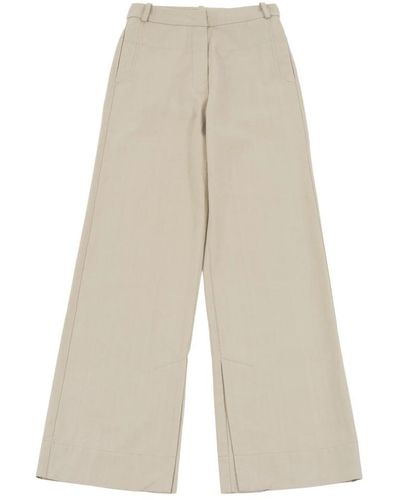 Humanoid Wide Trousers - Natural