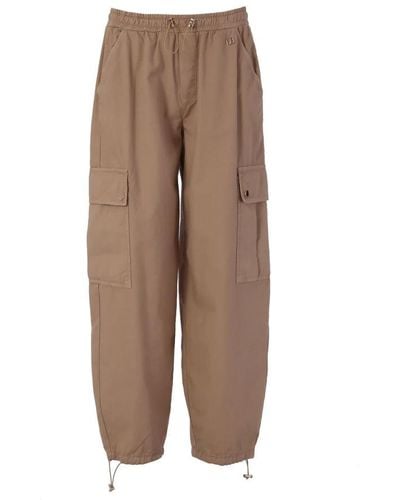 Fracomina Wide Trousers - Brown