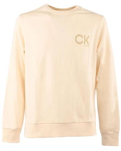 Calvin Klein Sweatshirts - Natural