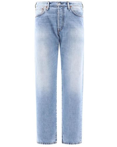 Acne Studios Jeans > straight jeans - Bleu