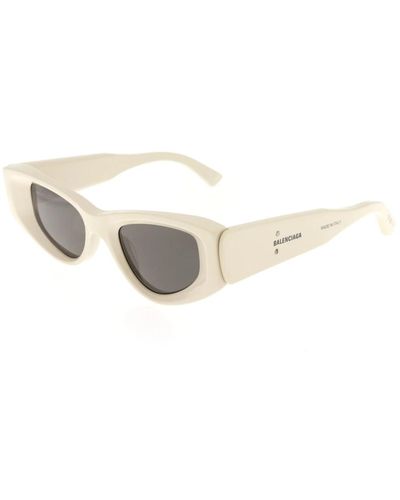 Balenciaga Stylische sonnenbrille für frauen - Weiß