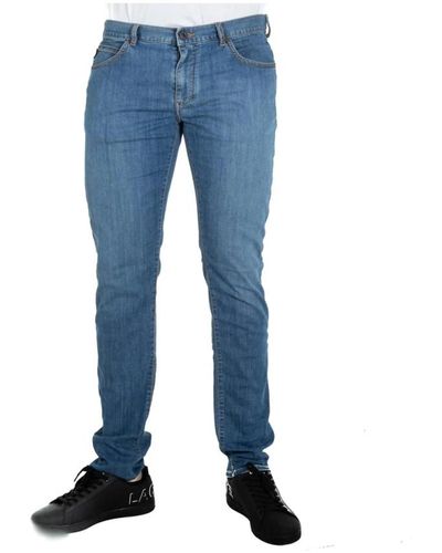 Emporio Armani Slim fit denim jeans - Blu