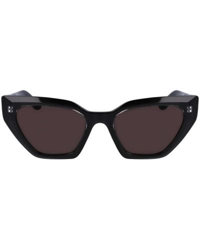 Karl Lagerfeld Gafas de sol negras clásicas - Marrón