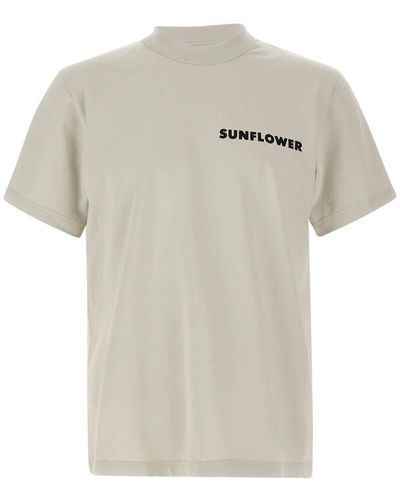 sunflower Graues blumen t-shirt und polo