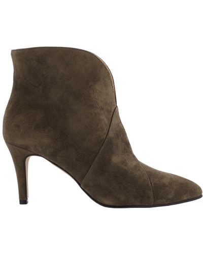 Toral Heeled Boots - Brown