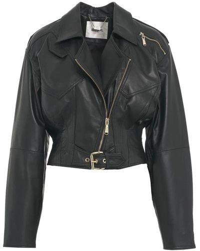 Blugirl Blumarine Jackets > leather jackets - Noir
