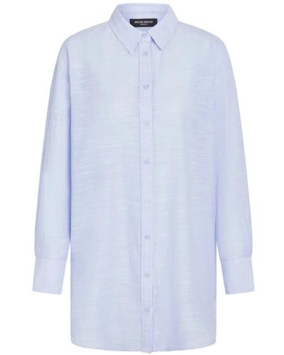 Bruuns Bazaar Shirts - Blue