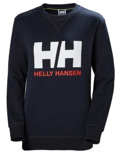 Helly Hansen Felpa a girocollo hh logo in cotone blu