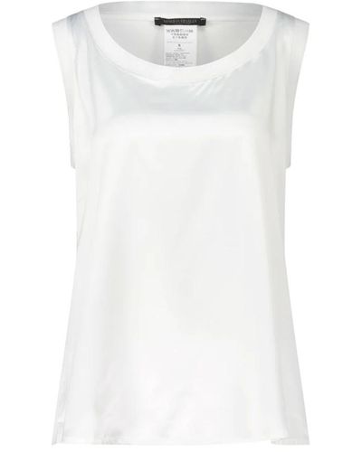 Marina Rinaldi Tops > sleeveless tops - Blanc