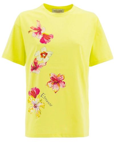 Ermanno Scervino T-Shirts - Yellow
