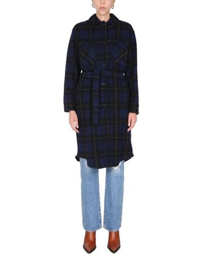 Woolrich Cappotto trench - Blu