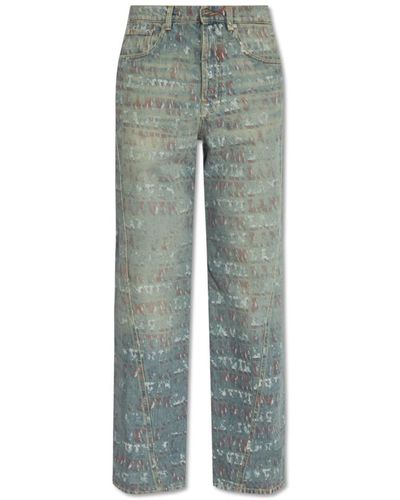 Lanvin Jeans > loose-fit jeans - Vert
