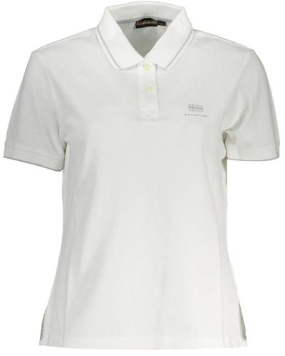 Napapijri Polo Shirts - White