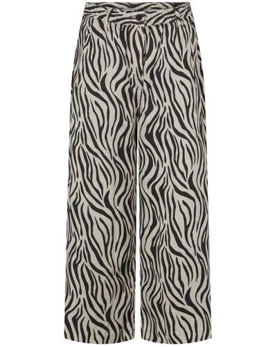 LauRie Wide Trousers - Grey