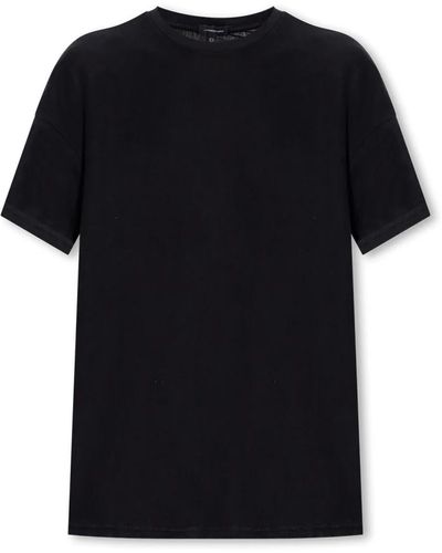 R13 Camiseta de algodón - Negro