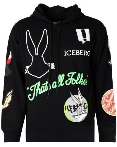 Iceberg Sweatshirts & hoodies > hoodies - Noir