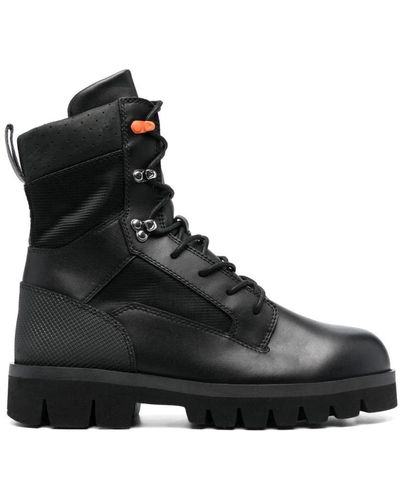 Heron Preston Lace-Up Boots - Black