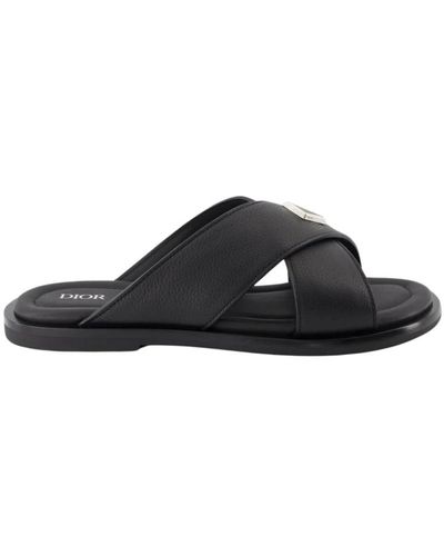 Dior Shoes > flip flops & sliders > sliders - Noir