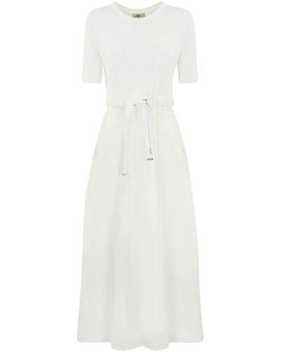 Herno Maxi Dresses - White