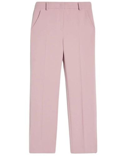 Weekend by Maxmara Cropped trousers - Pink