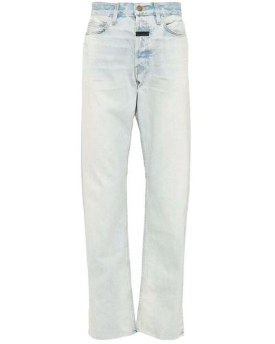 Fear Of God Jeans > straight jeans - Bleu