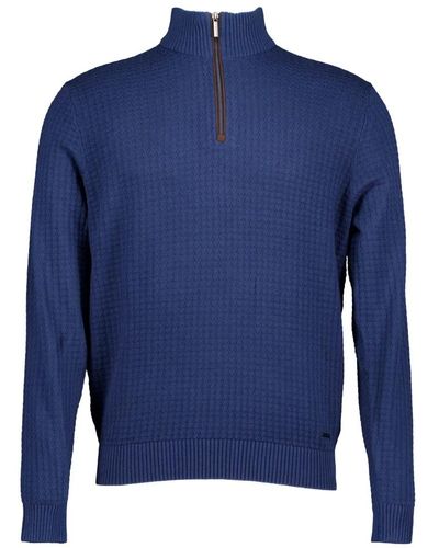Bugatti Knitwear > turtlenecks - Bleu