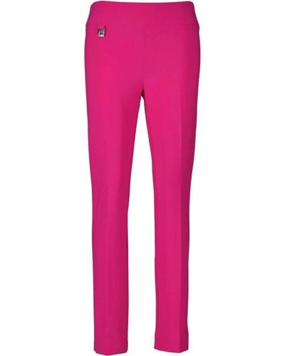 Joseph Ribkoff Stilvolle Straight Hosen - Pink