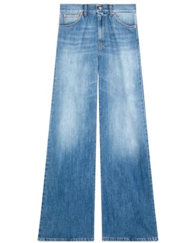 Dondup Wide leg amber jeans - Blau
