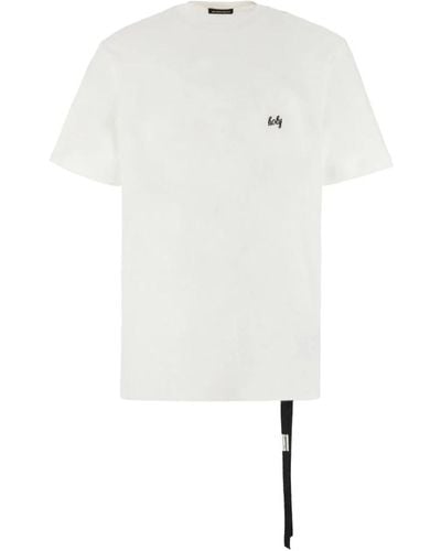 Ann Demeulemeester Camiseta clásica - Blanco