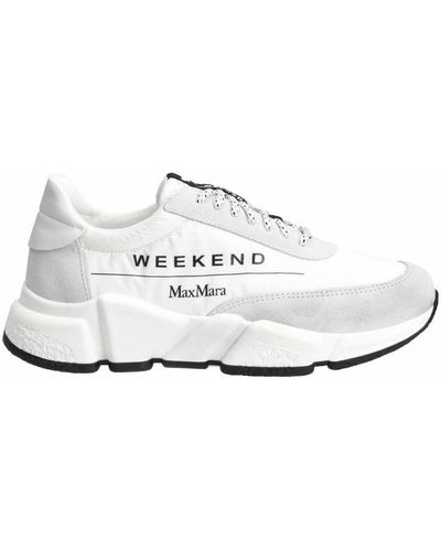 Weekend by Maxmara Cigno logo sneakers - Blanco