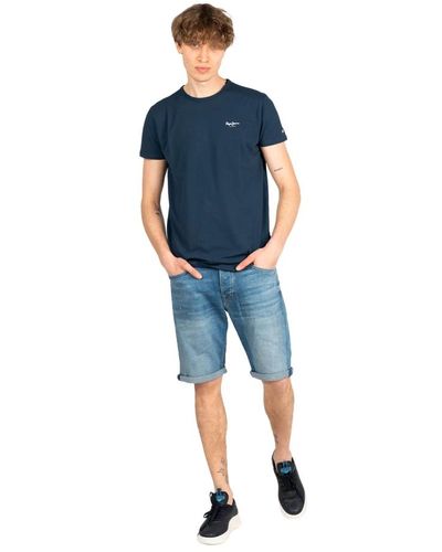 Pepe Jeans Shorts callen - Blu