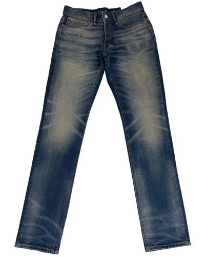 Denham Slim-fit razor avt jeans mid - Blau