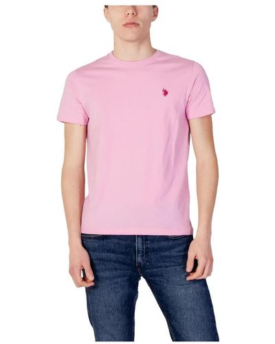 U.S. POLO ASSN. T-Shirts - Pink