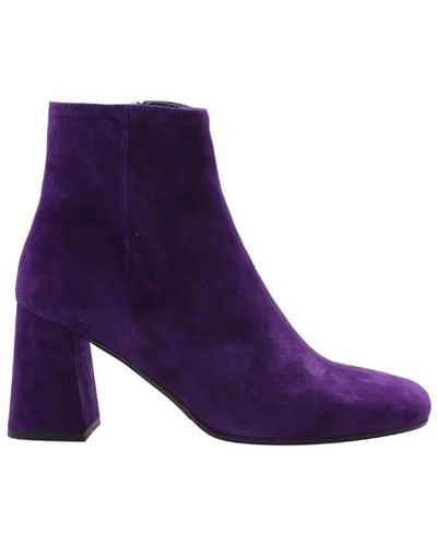 DONNA LEI Heeled Boots - Purple