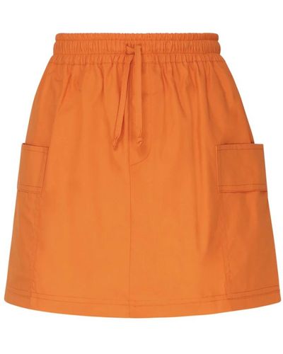 Mariuccia Milano Short Skirts - Orange