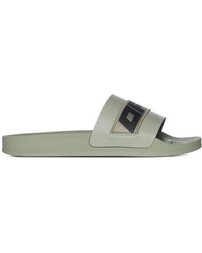 Off-White c/o Virgil Abloh Sliders - Green