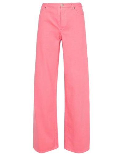 A.P.C. Wide Jeans - Pink