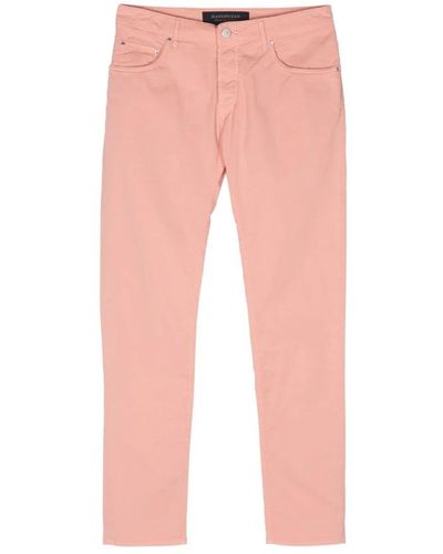 Hand Picked Slim-Fit Jeans - Pink