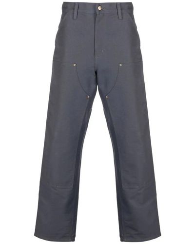 Carhartt Pantaloni grigi con ginocchia doppie - Grigio