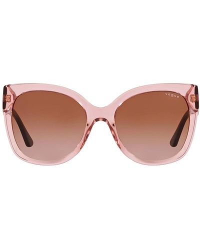 Vogue Gafas de sol rosa/marrón degradado