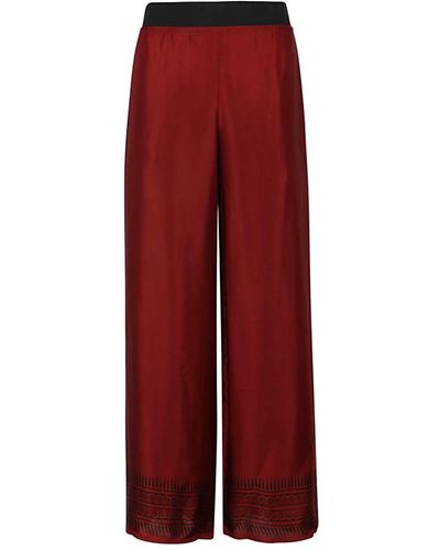 OBIDI Wide Trousers - Red
