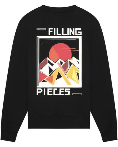 Filling Pieces Sweatshirt sunset schwarz