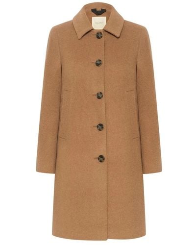 Part Two Coats > single-breasted coats - Marron
