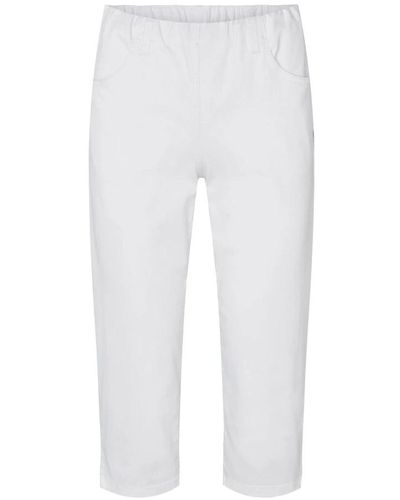 LauRie Cropped pantaloni - Bianco