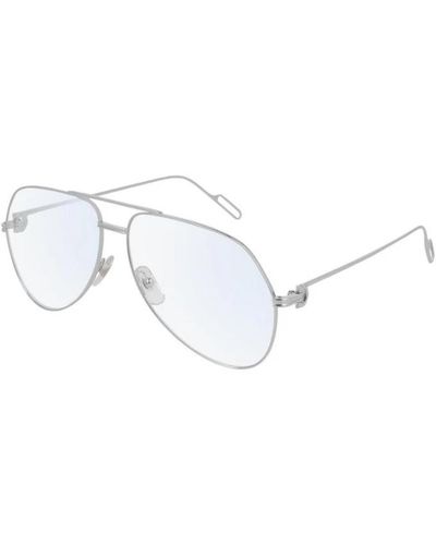 Cartier Moderne sonnenbrille für jeden anlass - Mettallic