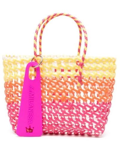 La Milanesa Bucket Bags - Pink