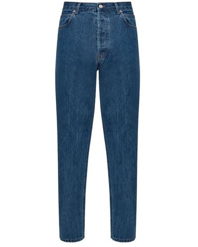 Norse Projects Jeans norreni con gambe affusolate - Blu