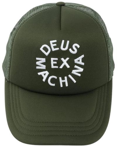 Deus Ex Machina Cirlce logo trucker - Grün